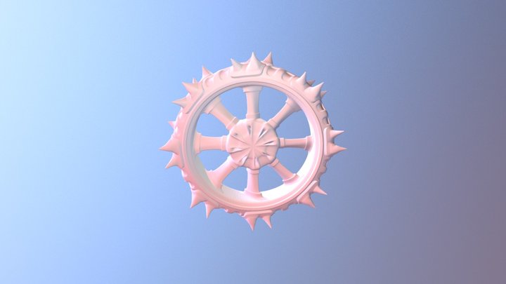 Wheel Exercise 3D Model