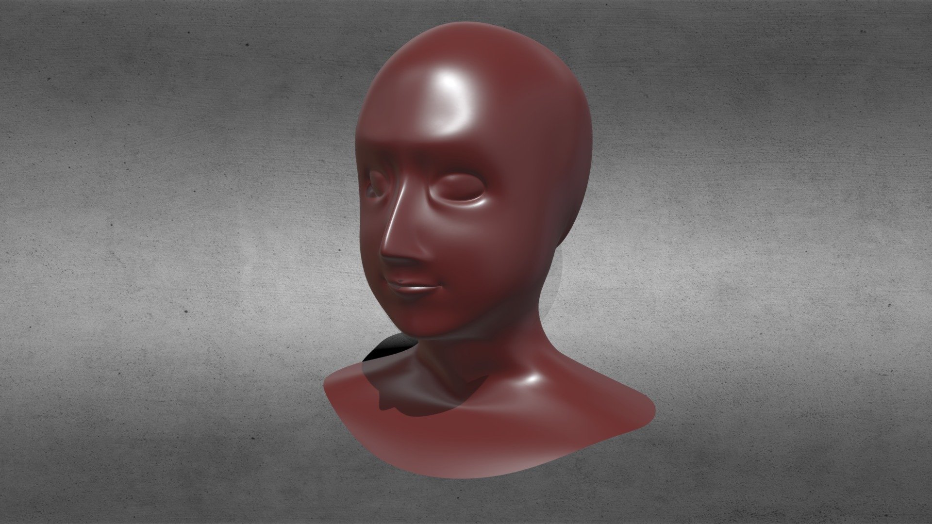 Human Head 3D Model