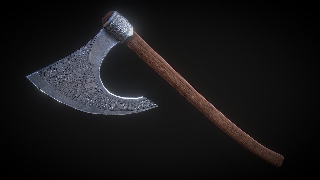 Ornamental Viking Axe