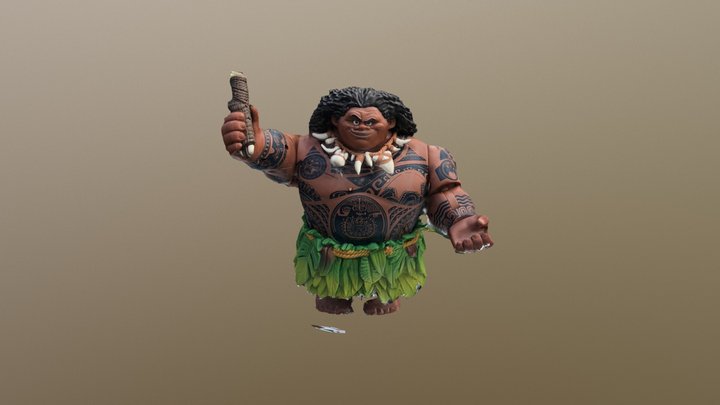 Maui 3D Model