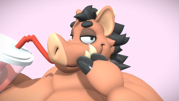 Dirt Boar 3D Model