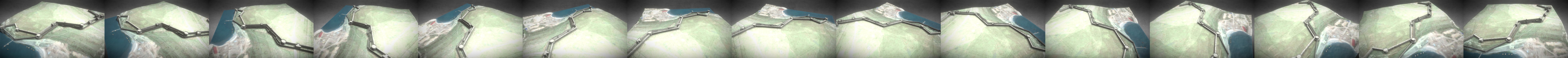 Chersonesus Walls, XII c. AC 3D Model