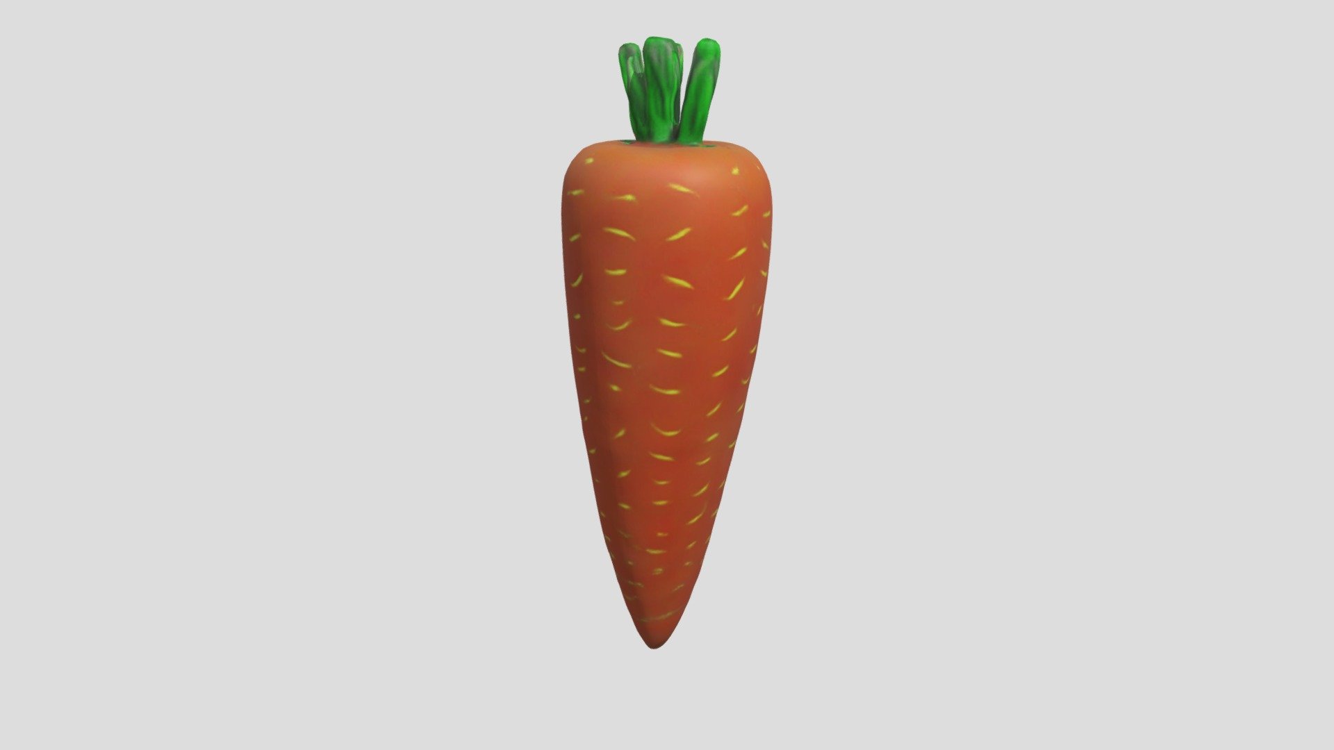 Cartoon Carrot (free Standard) - Download Free 3d Model By Marceli 