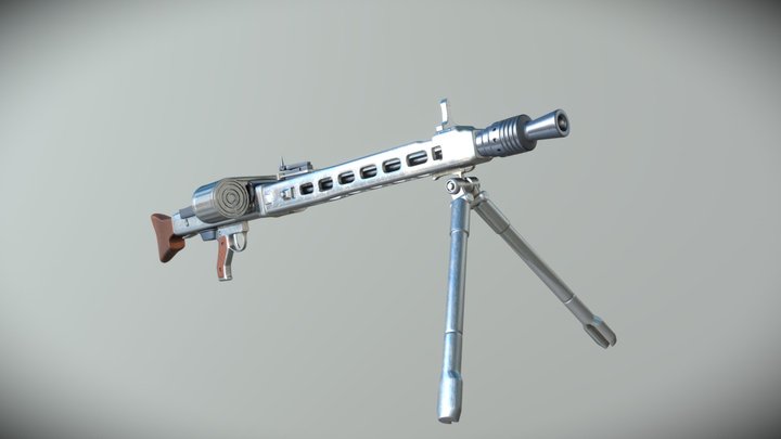 Maschinegewehr 42 3D Model