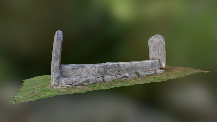 Grave Marker 1 3D Model