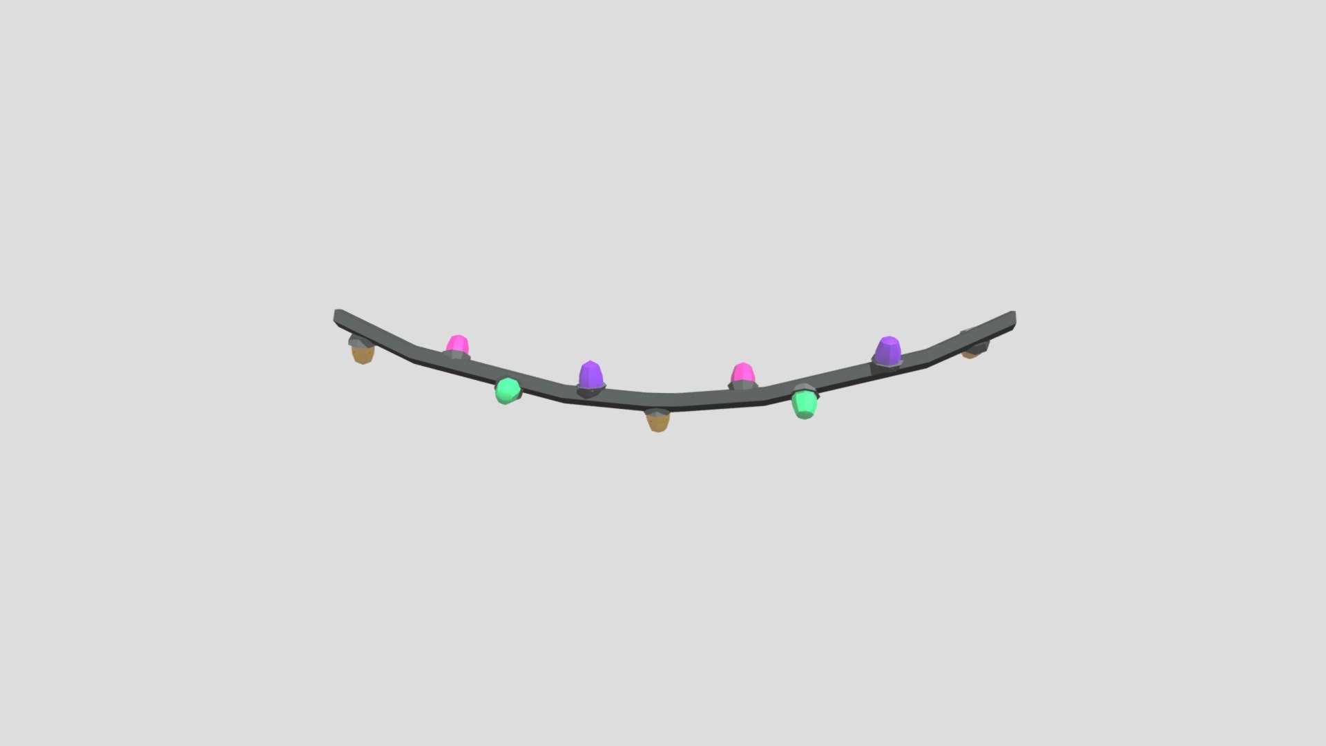 Christmas lights Download Free 3D model by n0stardust (noortjeschuur