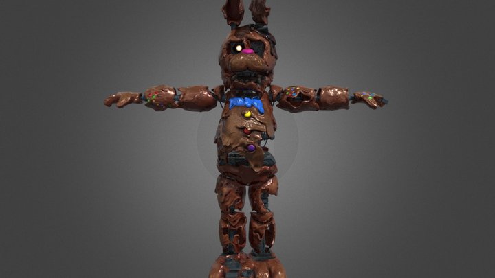 Candy Bonnie  FNaF AR Mod - 3D model by the man (@_coo_) [51d9af6]