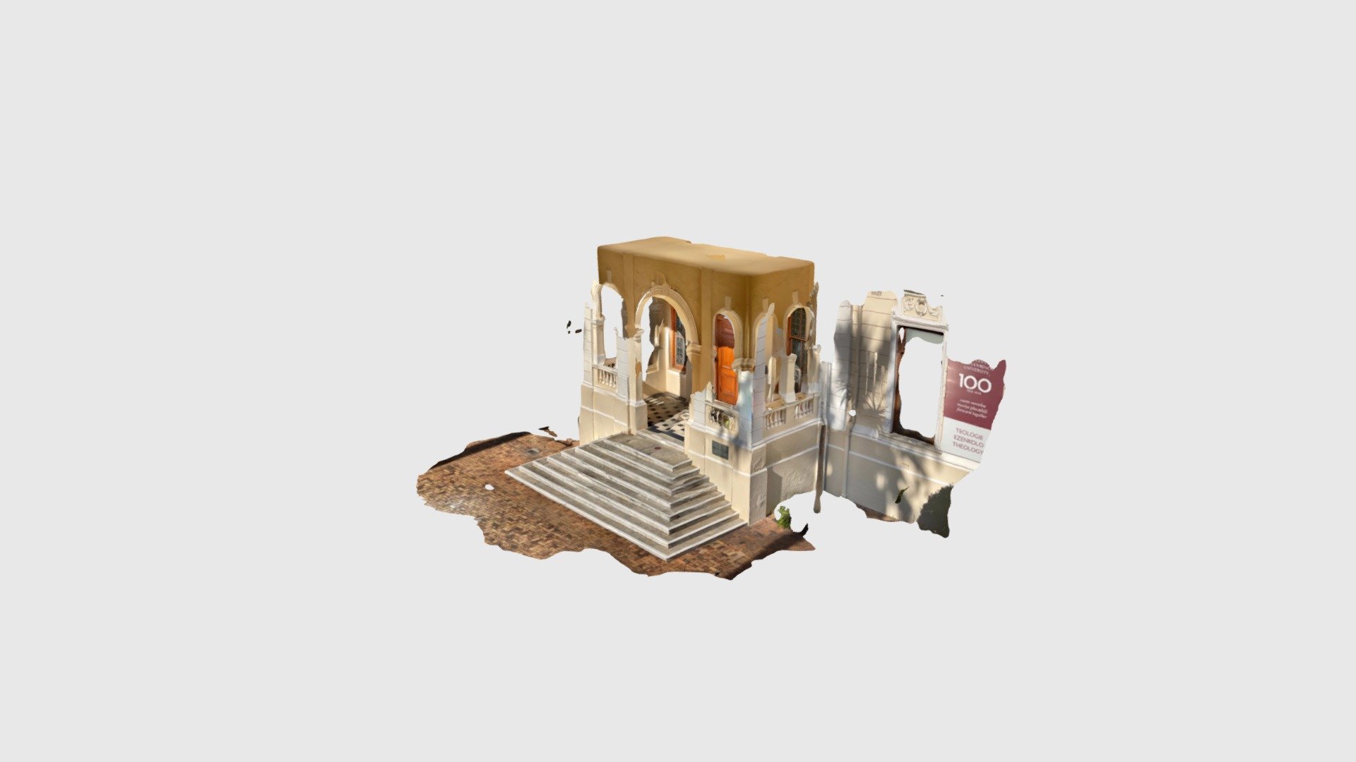 HAM - Day 10 - Ou Patsterie, stairs — Sketchfab embed 3D viewer