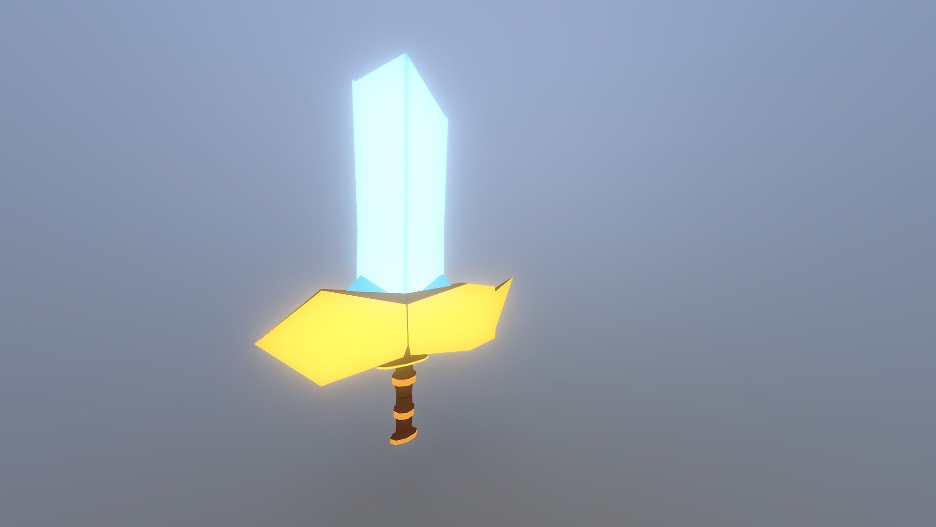 Ejercicio#2 Espada LowPoly — Sketchfab embed 3D viewer