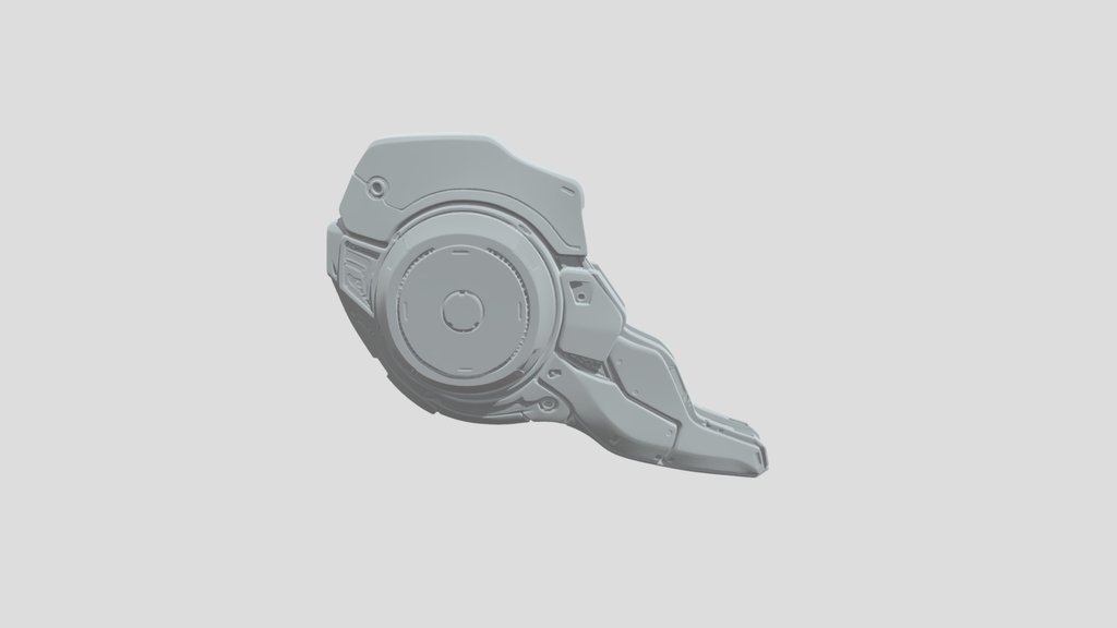 Cyborg Ear/Jaw Armor