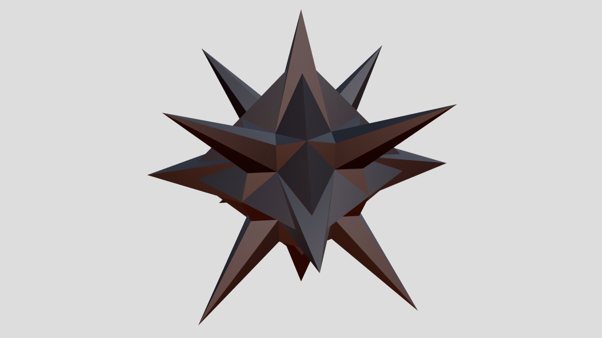 Spiked Star Cube - Download Free 3D model by Trockk (@Timrockk ...