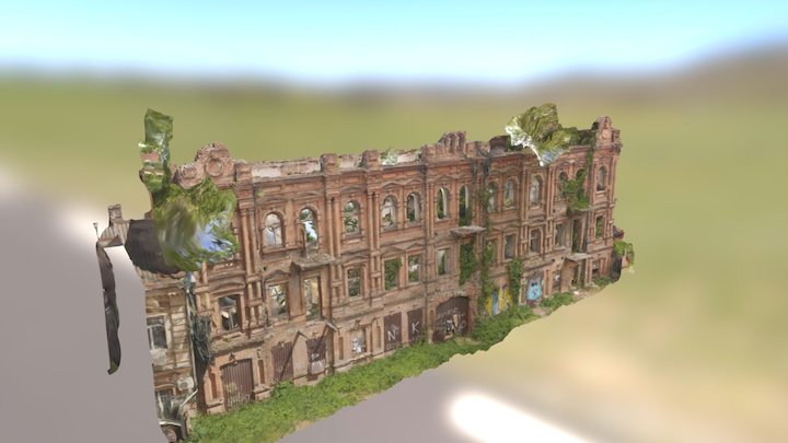 Old house CC reconstruction 3D Model