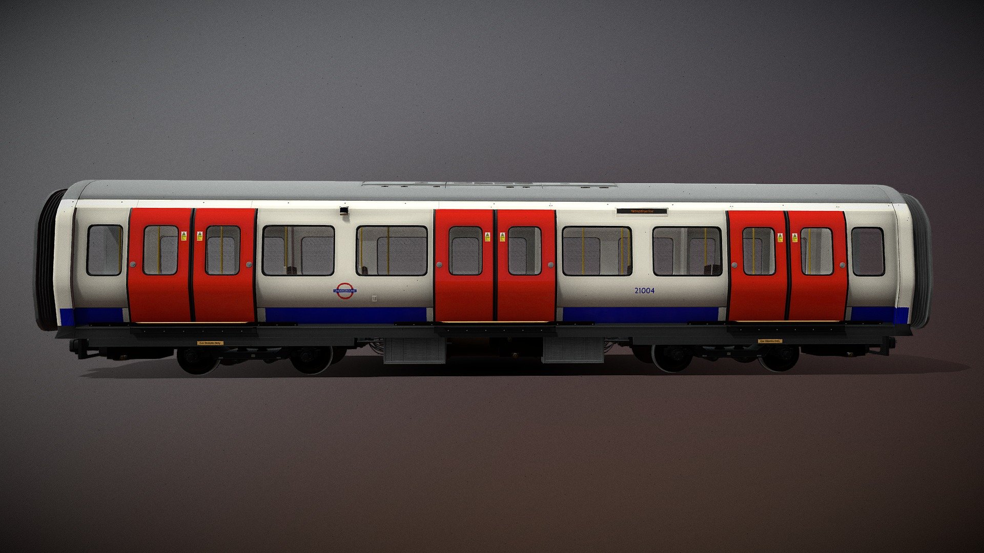 Bombardier S Train Carriage - London Underground - Download Free 3D ...