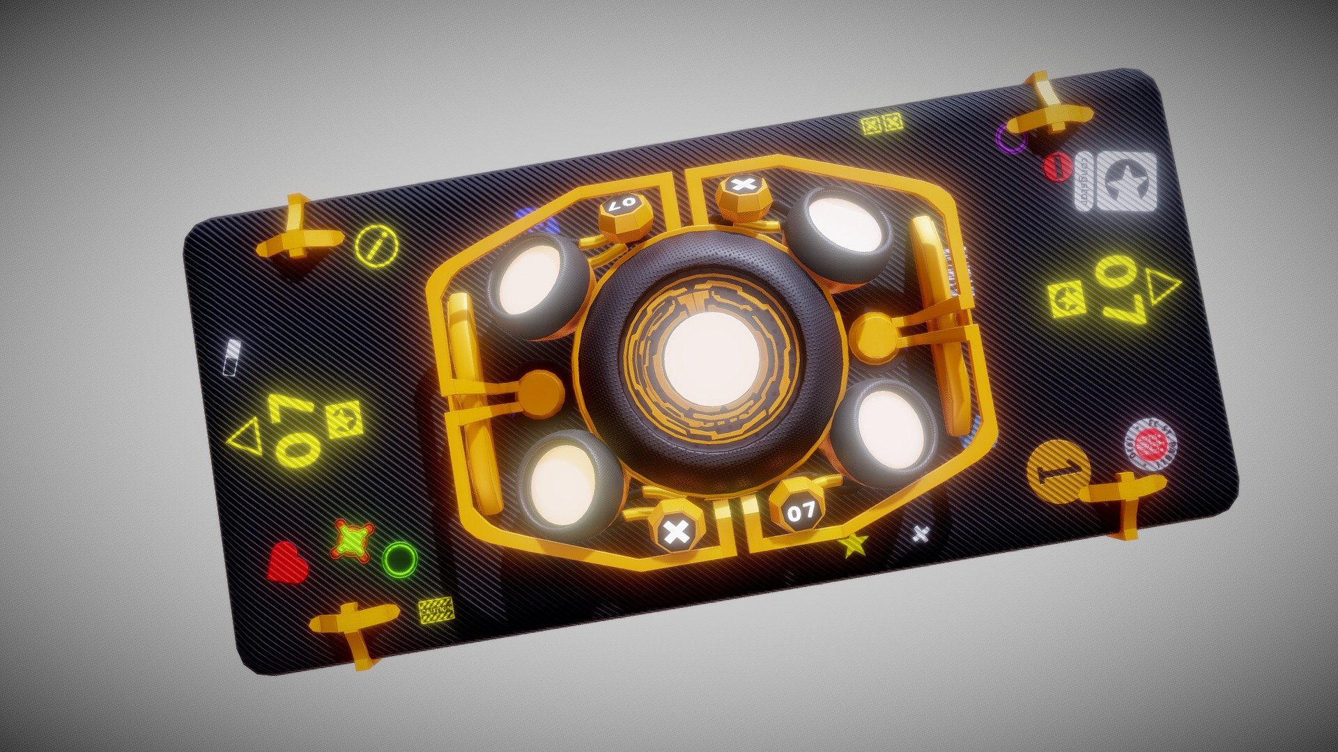 Cyras Board — Sketchfab embed 3D viewer