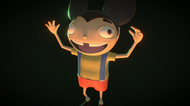 Morky Muse 3D Model