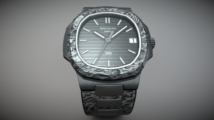 PATEK PHILIPPE DiW Nautilus 5711/1A 3D Model
