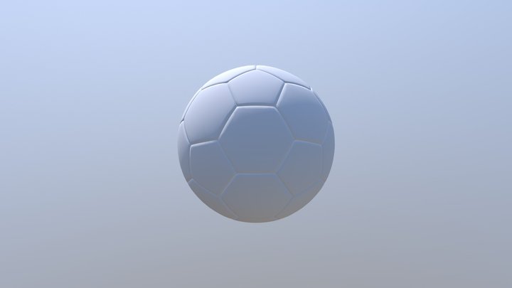 Football 3D Model