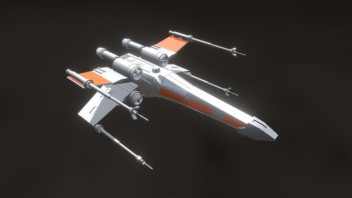 Xwing By Kraphik3d 3D Model