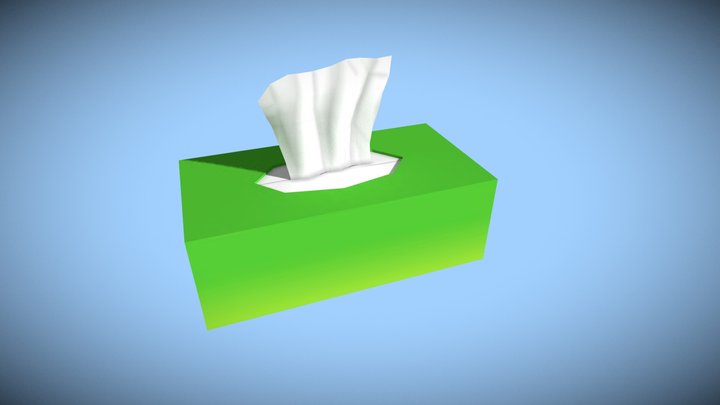 Tissue Box - Household Props Challenge 3D Model