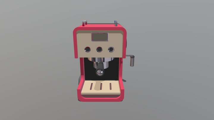 Coffee Machine HW Detailing 3D Model