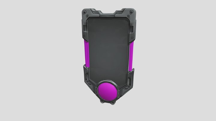 Epic Card Template – Animated 3D Asset 3D Model