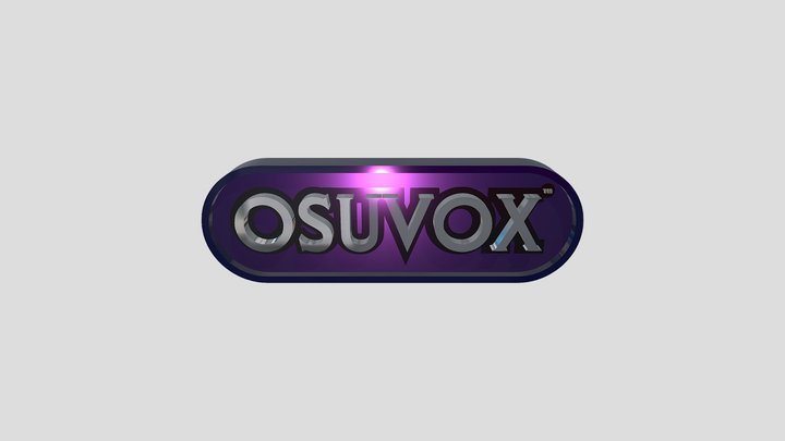 Osuvox.io logo 3D Model