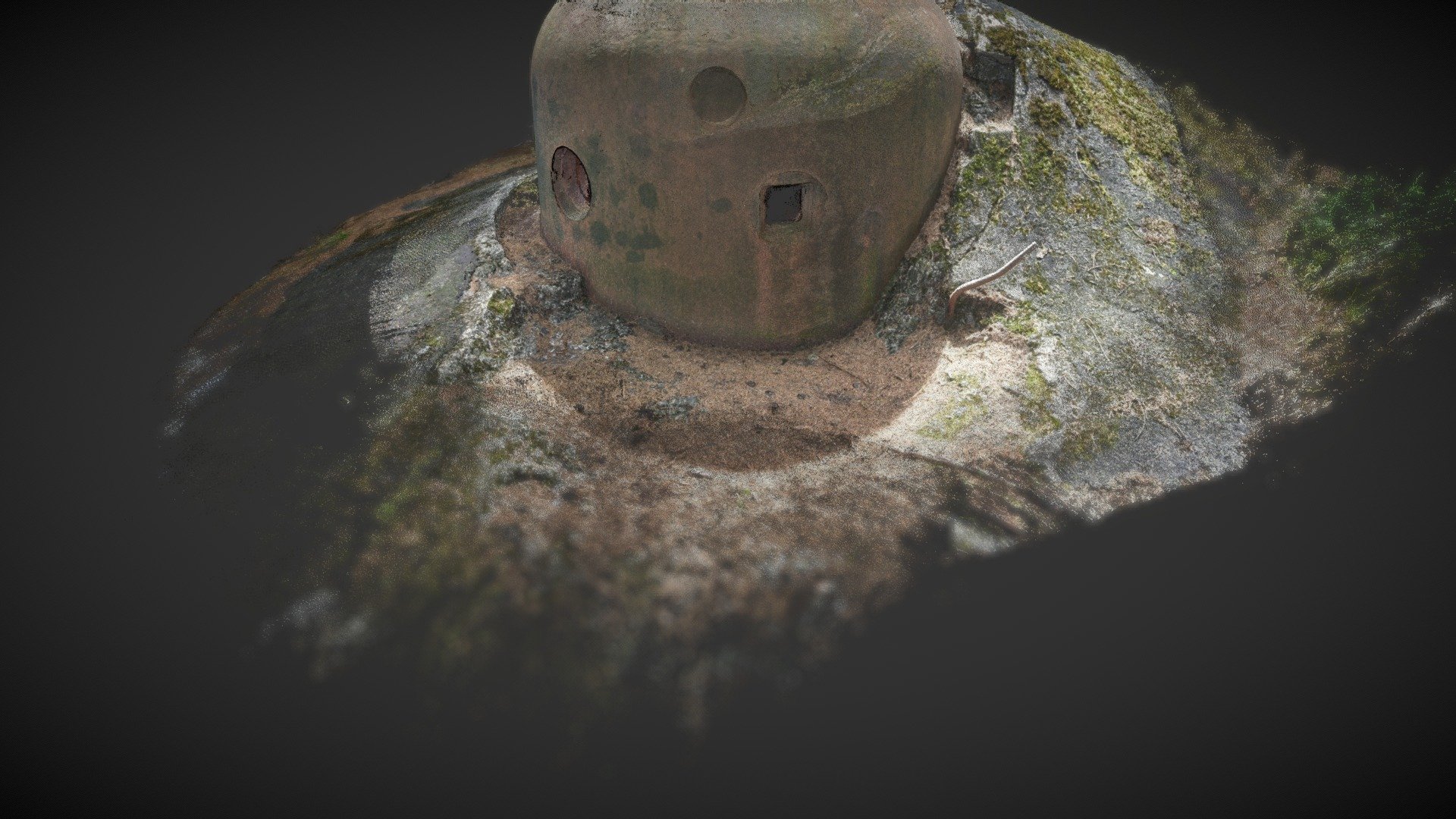 R-S 86 „U paseky” cupola photogrammetry - 4h — Sketchfab embed 3D viewer
