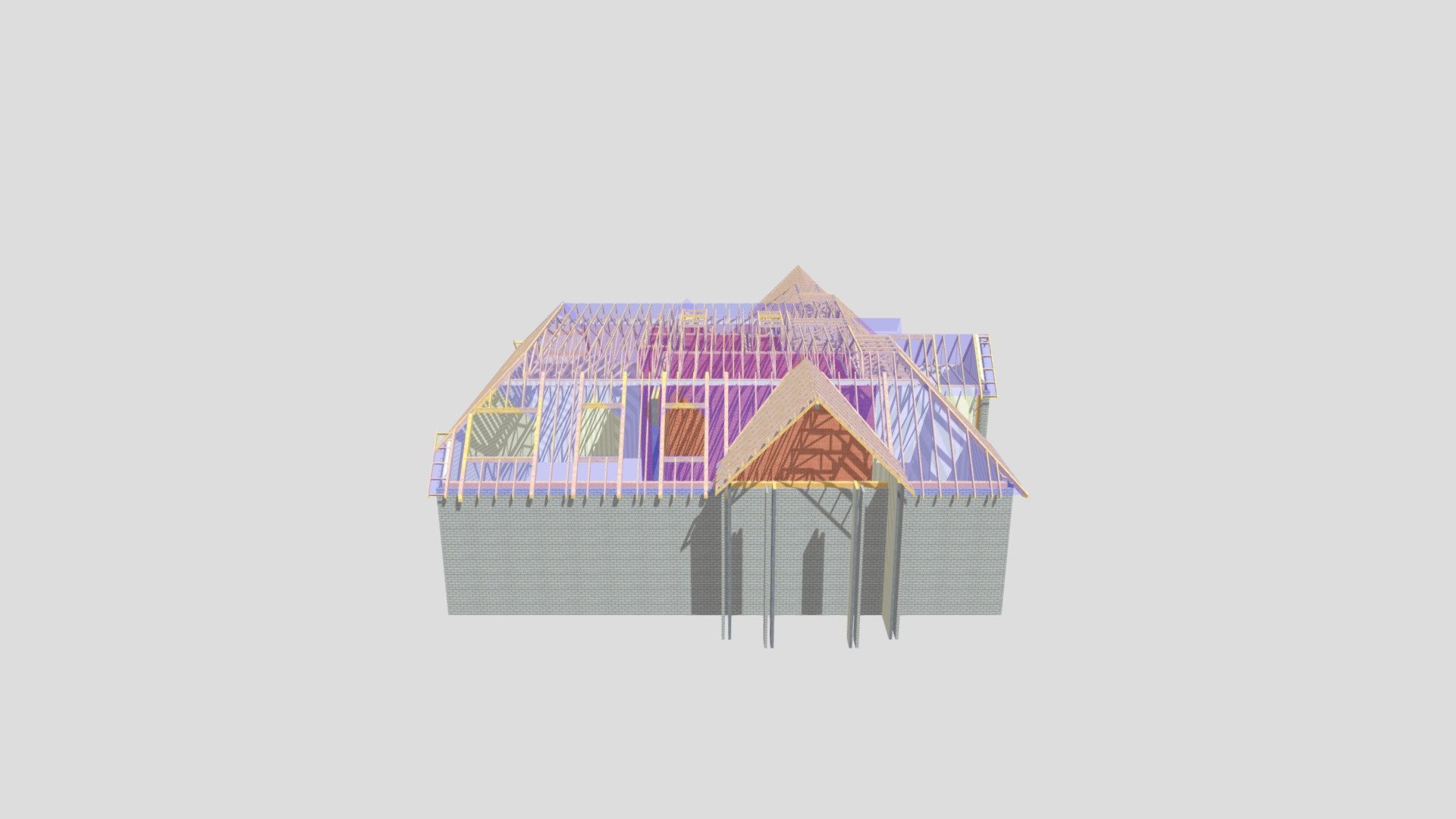 P12565A, Block 2 Roof Layout