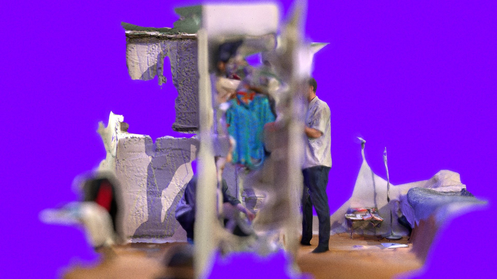 May 31, 2024 at 1:16 PM, R.M. Schindler Closet — Sketchfab embed 3D viewer