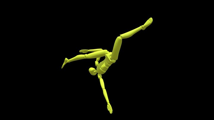 E Kick 3D Model