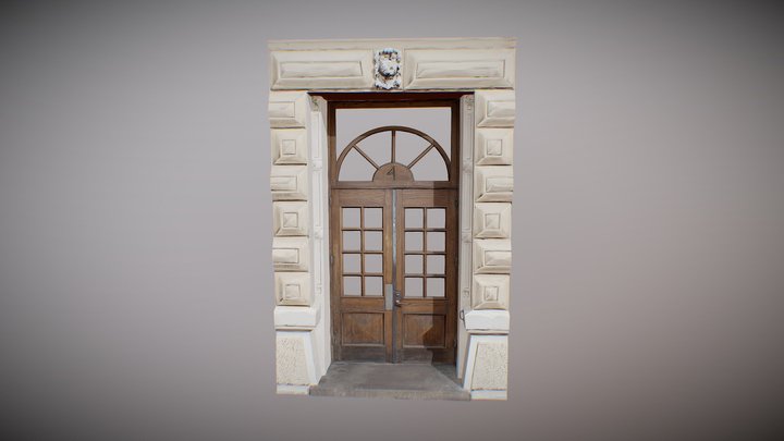 Modular Door 11 3D Model