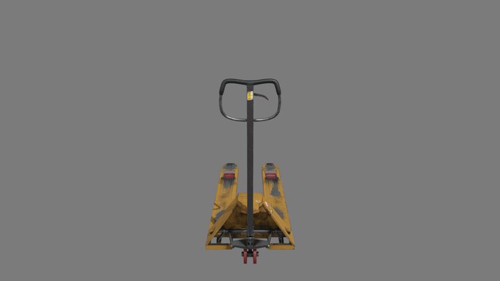 Hand Pallet Truck 3D Model