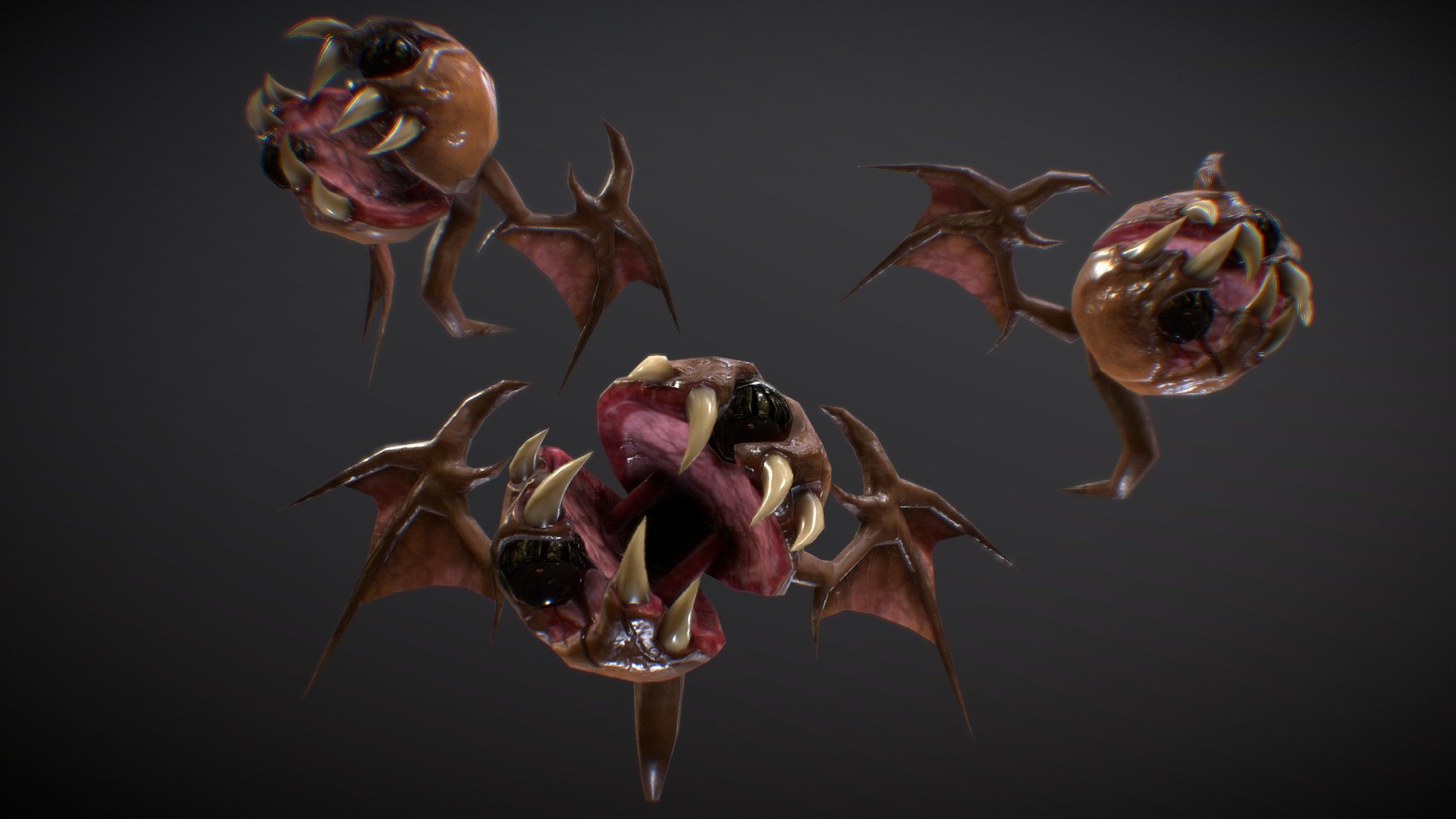 Gertrude Remake Night monster - 3D model by Stebasla Artdesign3D ...