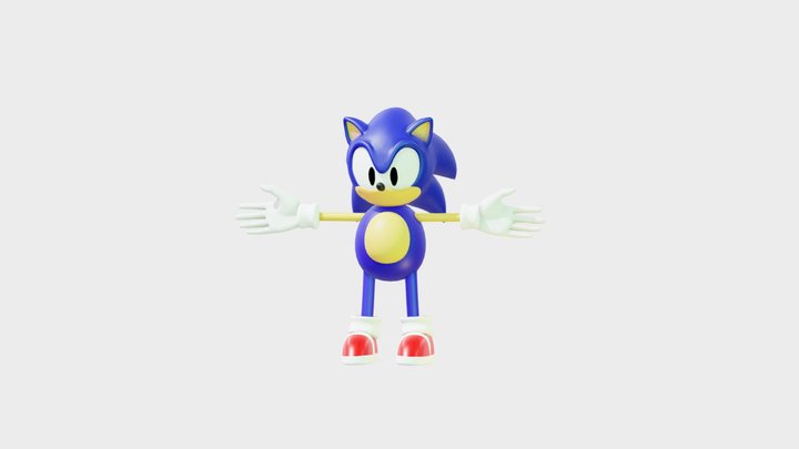 Majin sonic - Download Free 3D model by BlueChaosRing (@BlueChaosRing)  [0e85cf7]