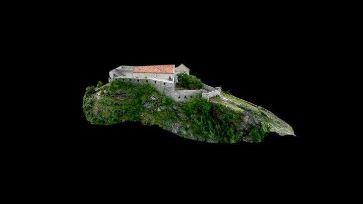 Fort de Savoie  - Colmars-les-Alpes 04370 3D Model