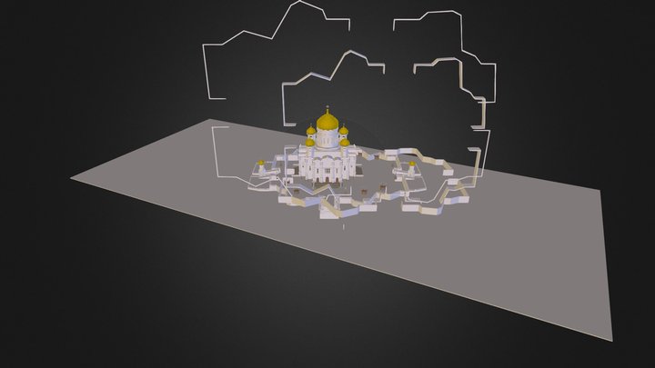 mosque 3D Model