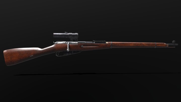 mosin_nagant_lp 3D Model