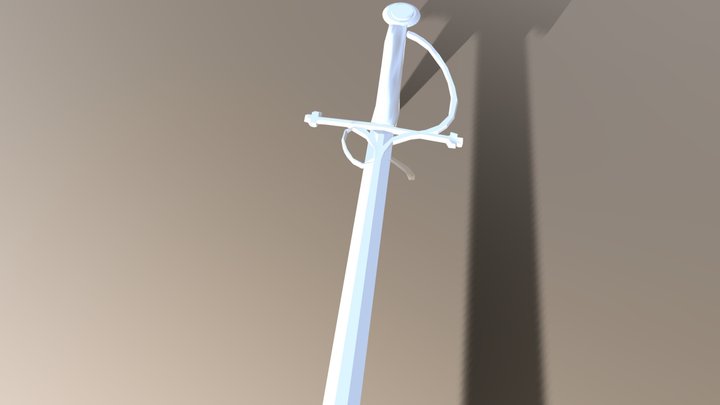Arcadian Rapier 3D Model