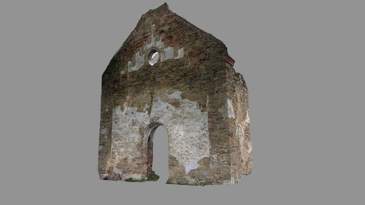 Church ruins 3D Model