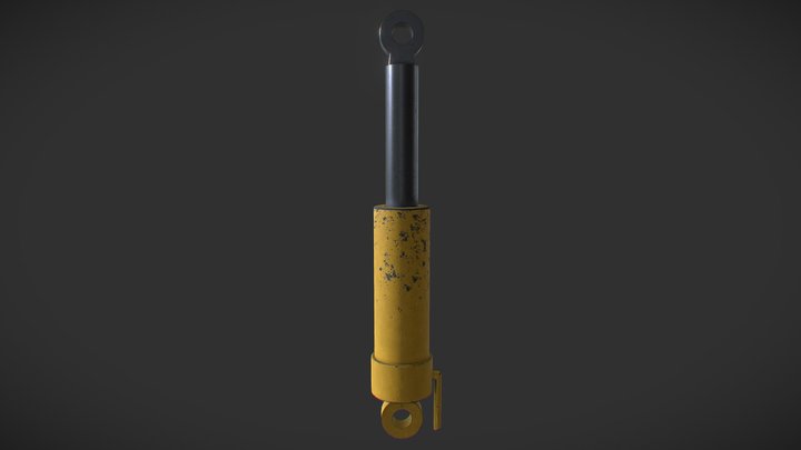 Hidraulic Piston 3D Model