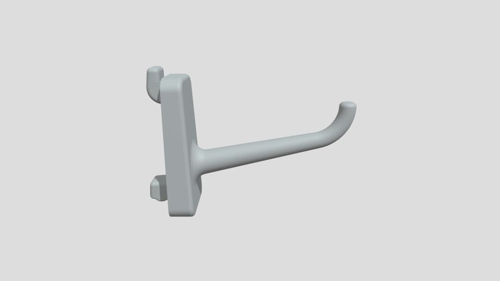 Tool Cabinet Hook For FIXMAN - Download Free 3D model by Cosmo