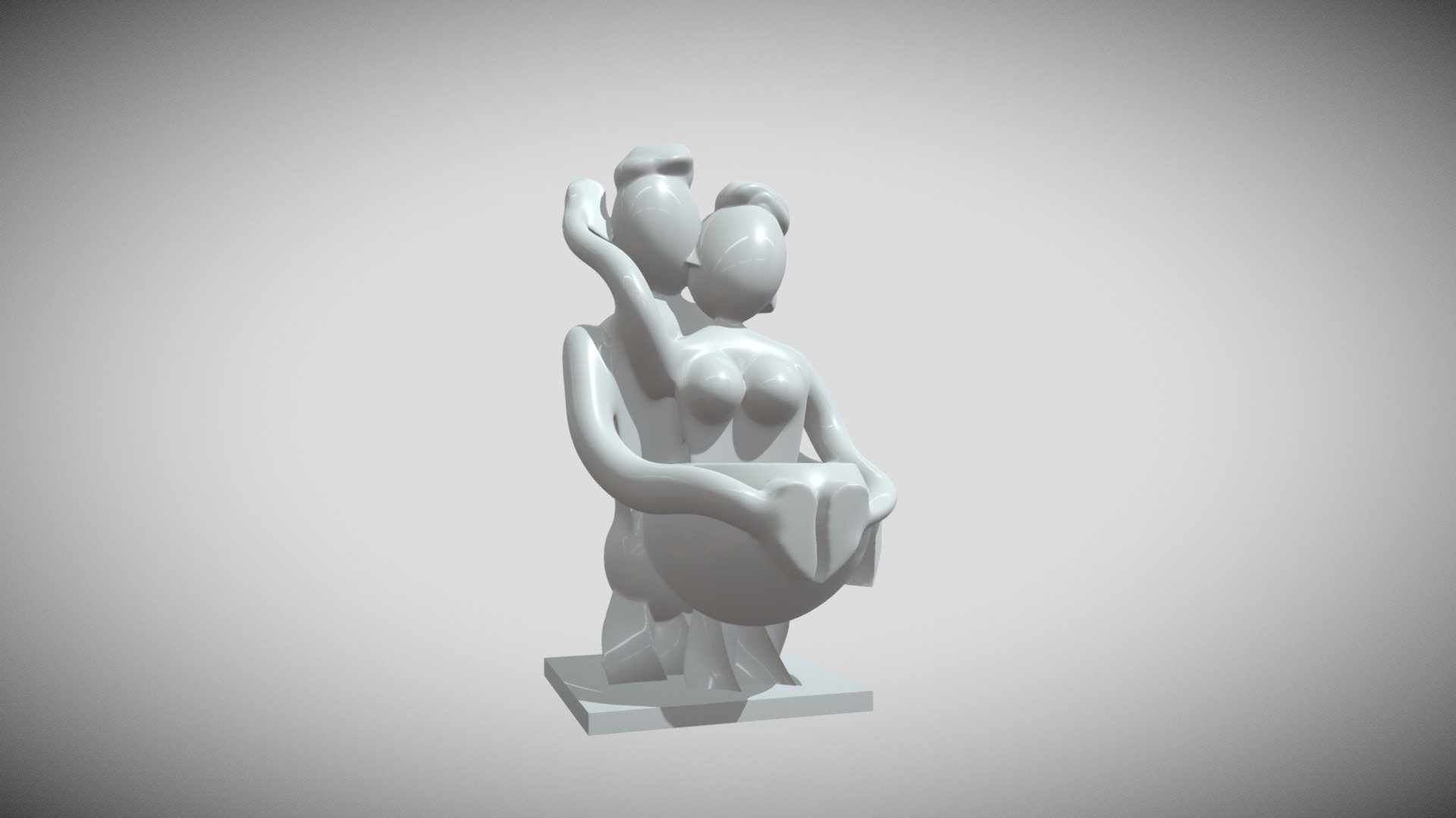 Parental hug - 3D model by F.G. Concepts (@fgconcepts) [09cf66c ...