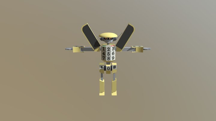 Yugioh - Morphtronic Celphon 3D Model