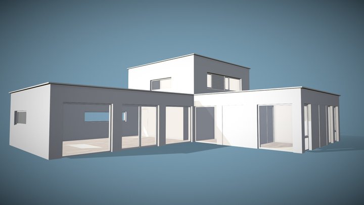Bungalow Erensteinerstraat 3D Model