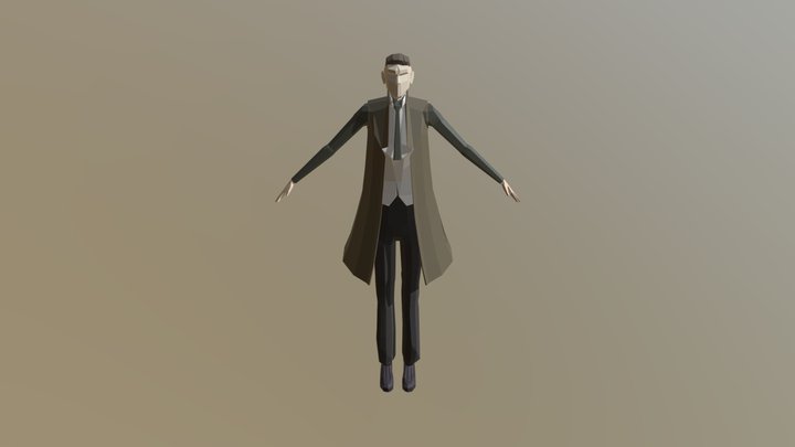 Noir Male 3D Model