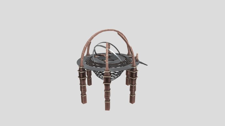 Portail Armilaire 3D Model