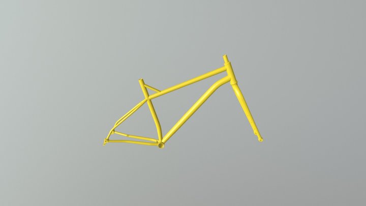 Bicyle Frame 3D Model