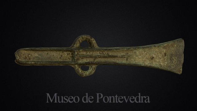 Bronze axe from Samieira 3D Model