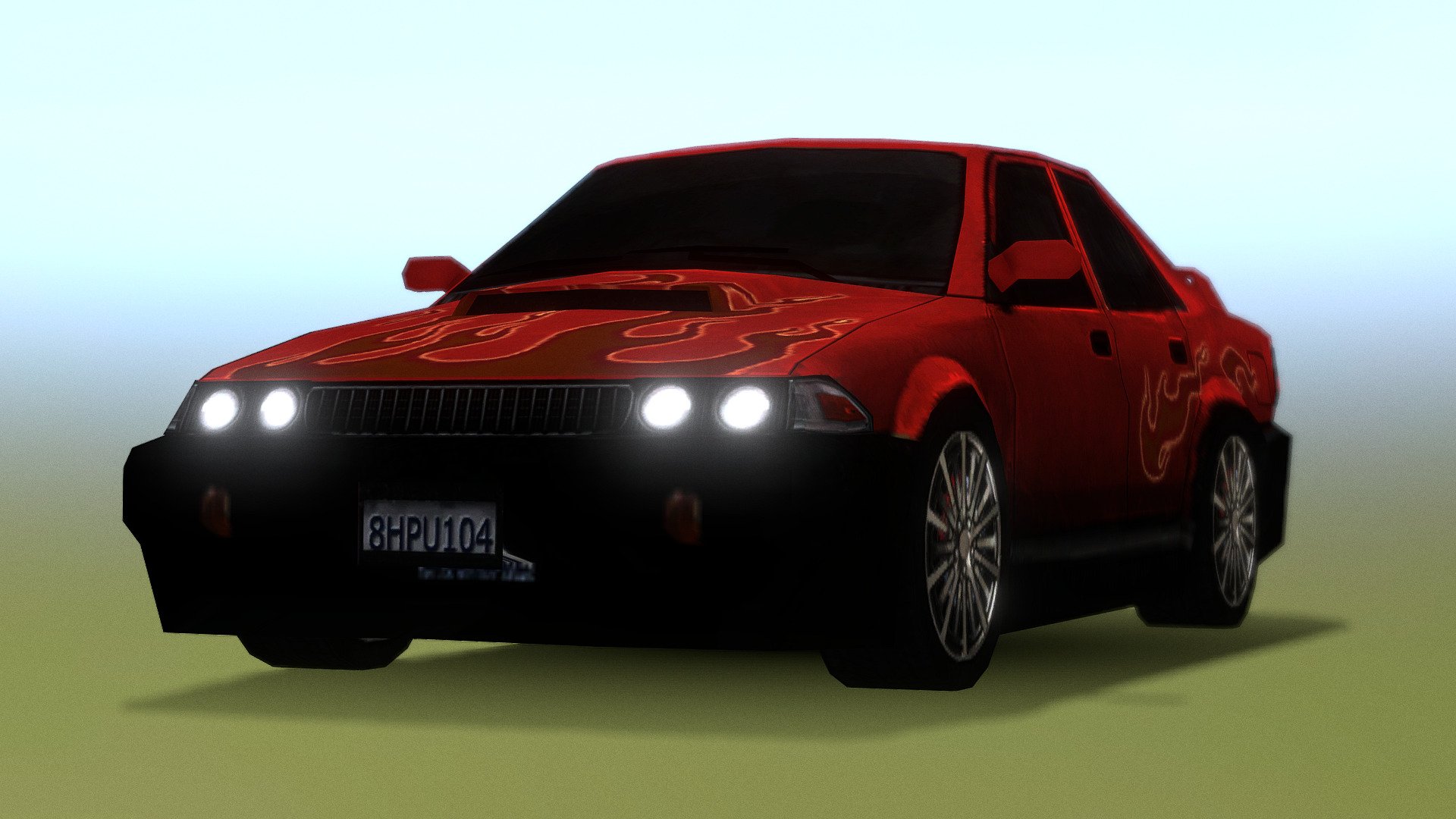 Low Poly Racing Car - Download Free 3D model by Q.SARDOR (@qsardor57913 ...