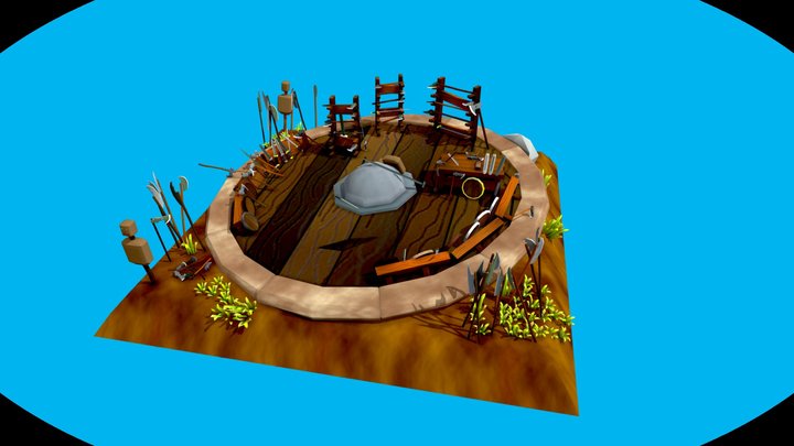 Clauwers_Sid_GameArtRetake 3D Model